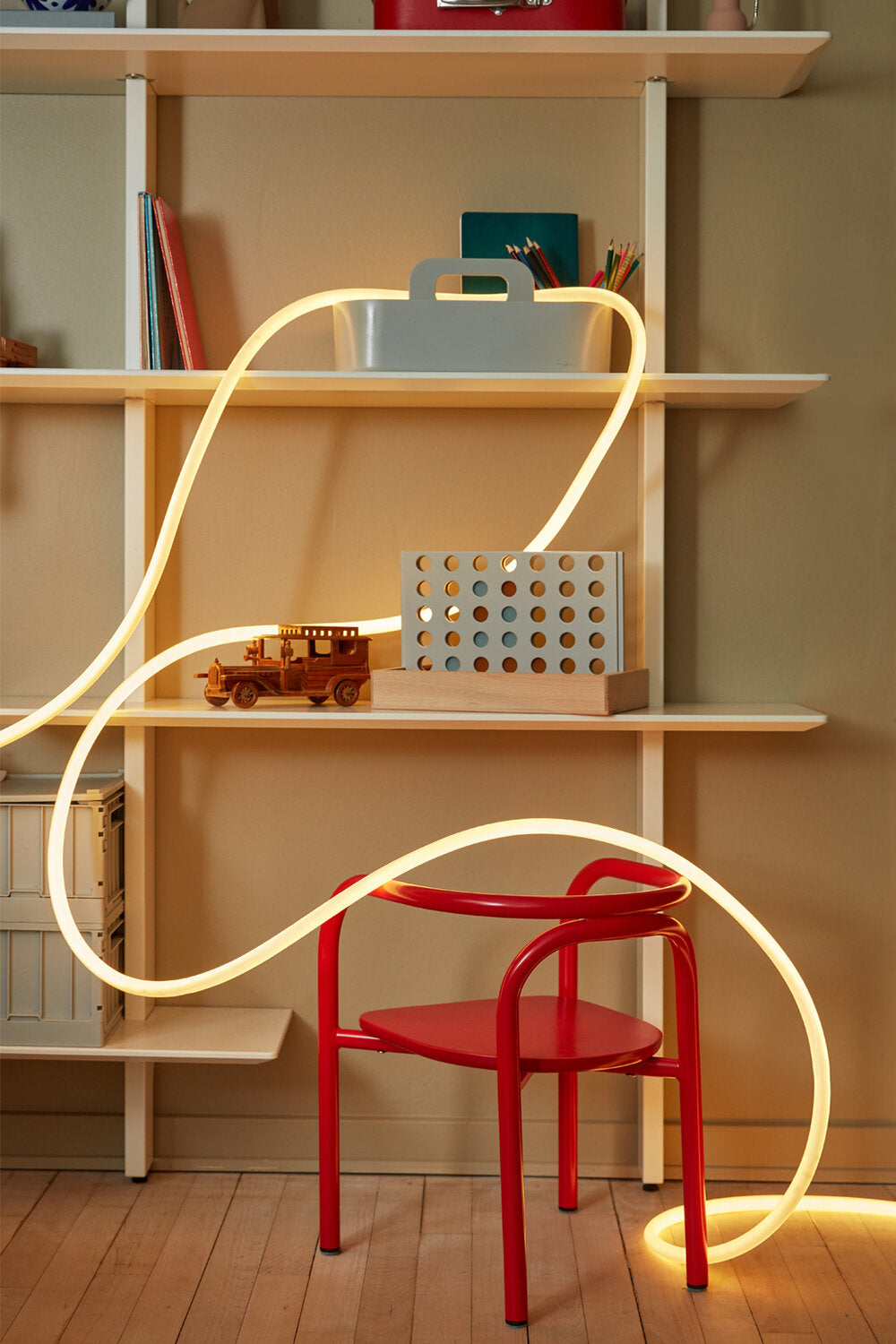 Flex tube lyskæde - Warm White